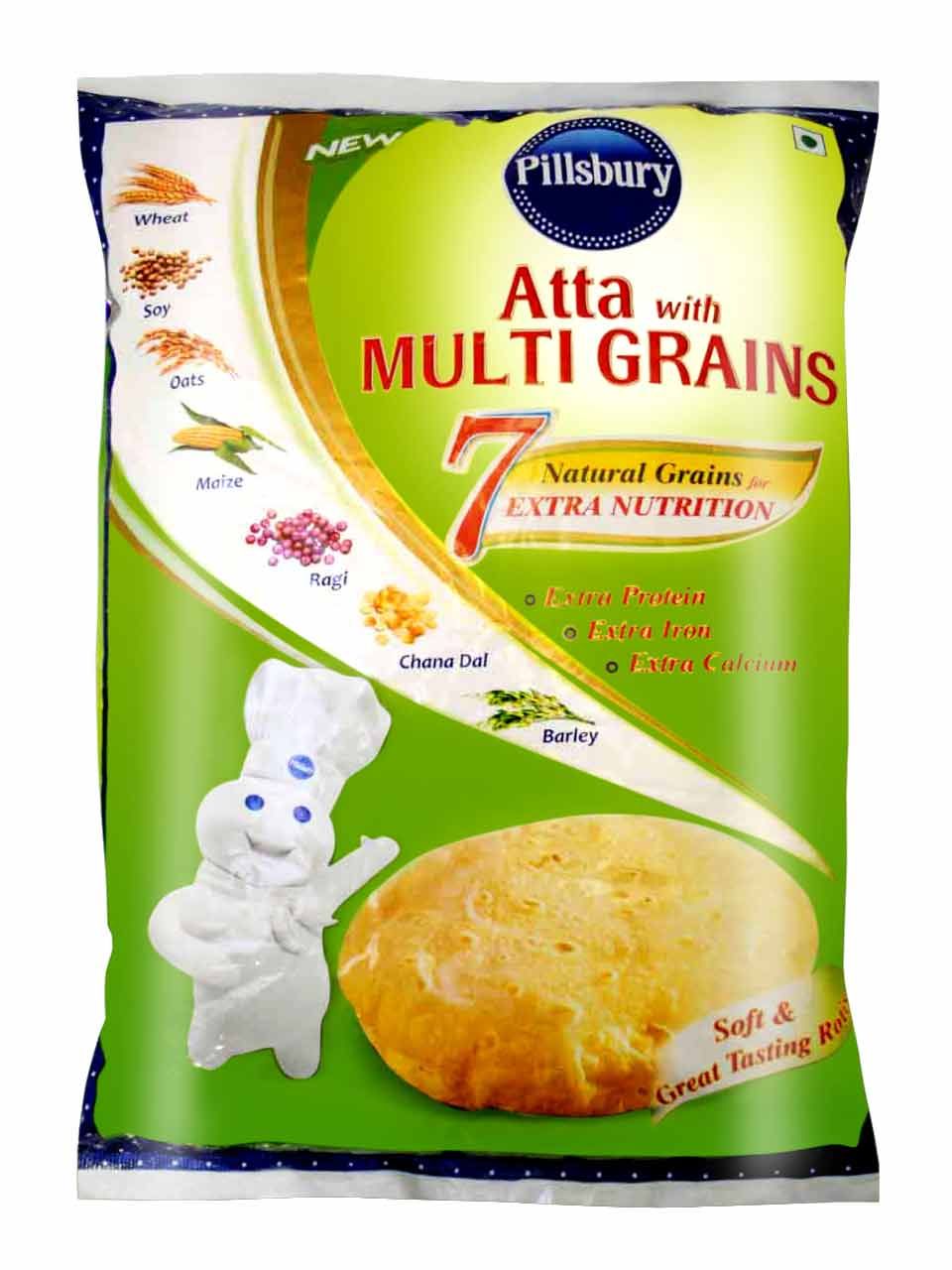 PILLSBURY MULTIGRAIN ATTA 5 KG Shopping Ezee